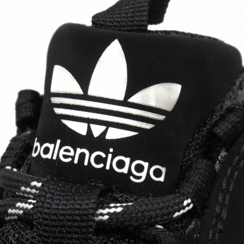 Balenciaga Triple S Dad Sneakers Shoes Low Cut Three Stripes Black