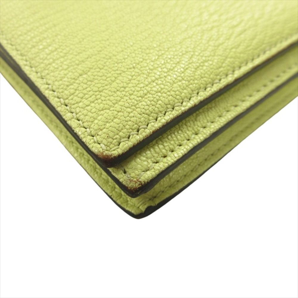 Hermes Bearn Souffle Bifold Wallet Chevre Leather Joanne Bourjohn Hhardware