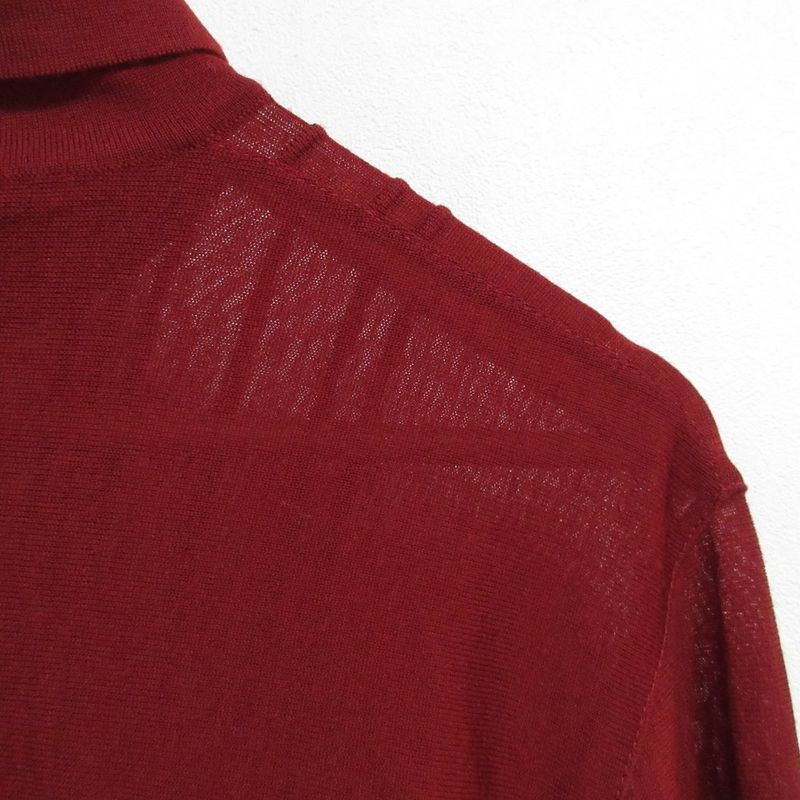 Hermes Turtleneck Wool Highge Knit Sweater