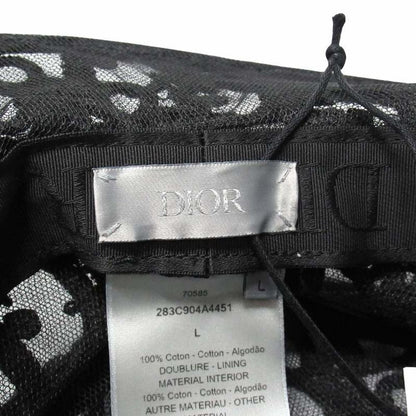 Dior Oak Split Fisherman Bucket Hat Trotter Contrast L Black