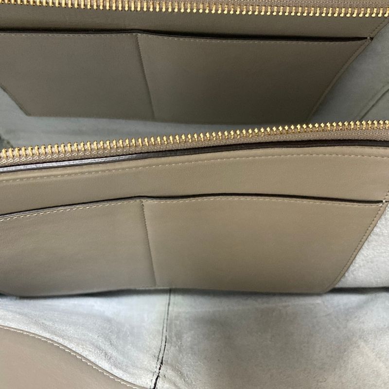 Celine Phoebe Philo Era Trifold Tote Bag Gray
