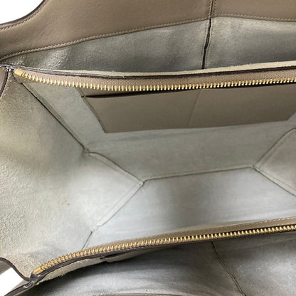 Celine Phoebe Philo Era Trifold Tote Bag Gray