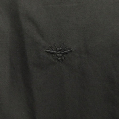 Dior Bee Embroidery Dress Shirt Top Bee Hachi 37 Black