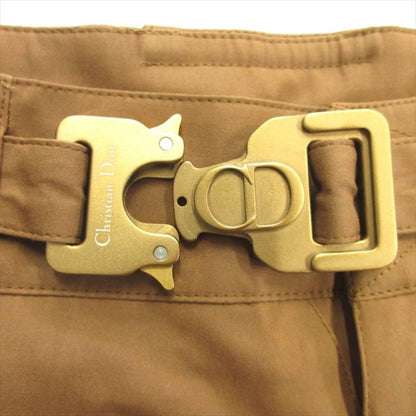 Dior Rollaco Star Belt Bermuda Cargo Shorts Travis Scott Runway Worn 48 Brown