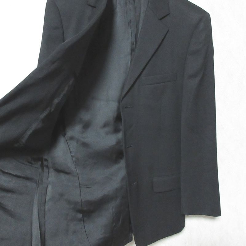 Gucci Era Tailored Jacket Trousers Pants Suit 44 Black