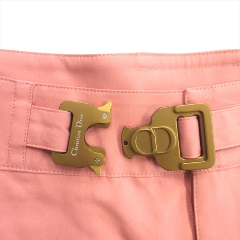 Dior Rollaco Star Belt Bermuda Cargo Shorts Travis Runway Worn 52 Pink