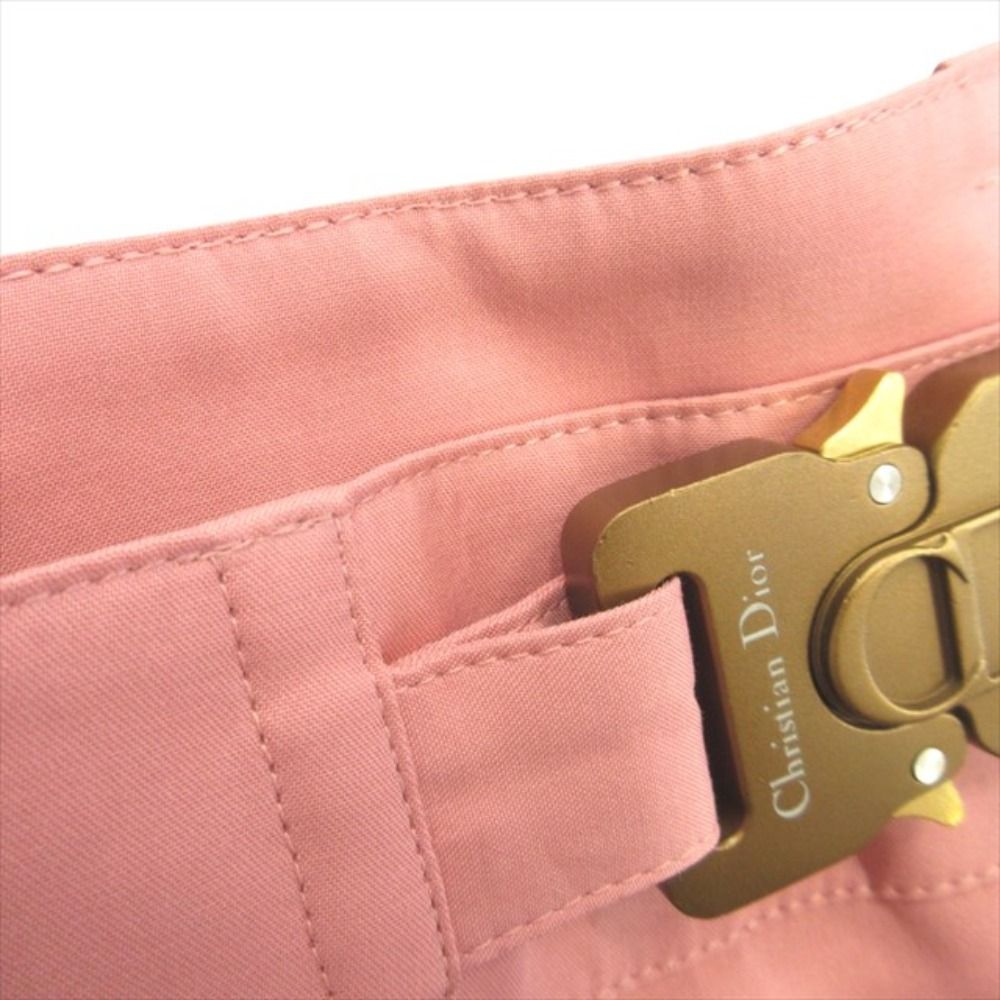 Dior Rollaco Star Belt Bermuda Cargo Shorts Travis Runway Worn 52 Pink