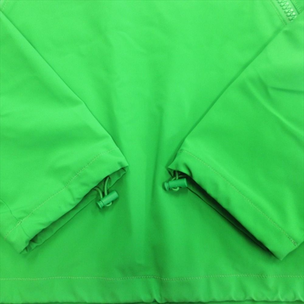 Bottega Veneta Triangle Zip Nylon Hoodie M Paraquito Green