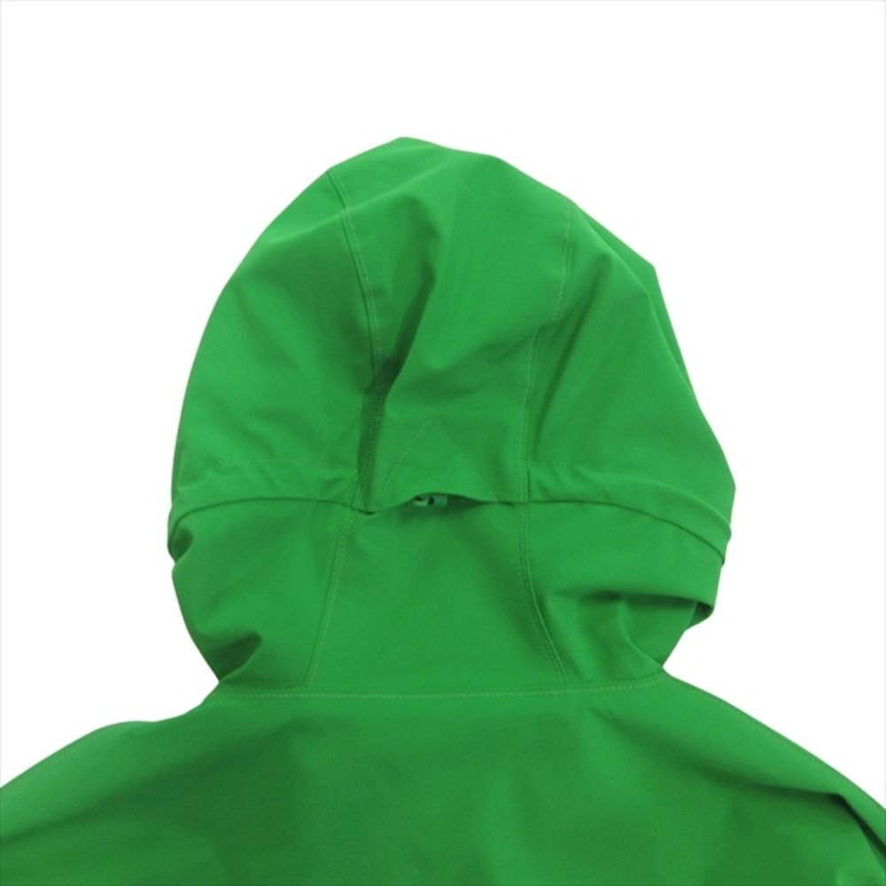 Bottega Veneta Triangle Zip Nylon Hoodie M Paraquito Green