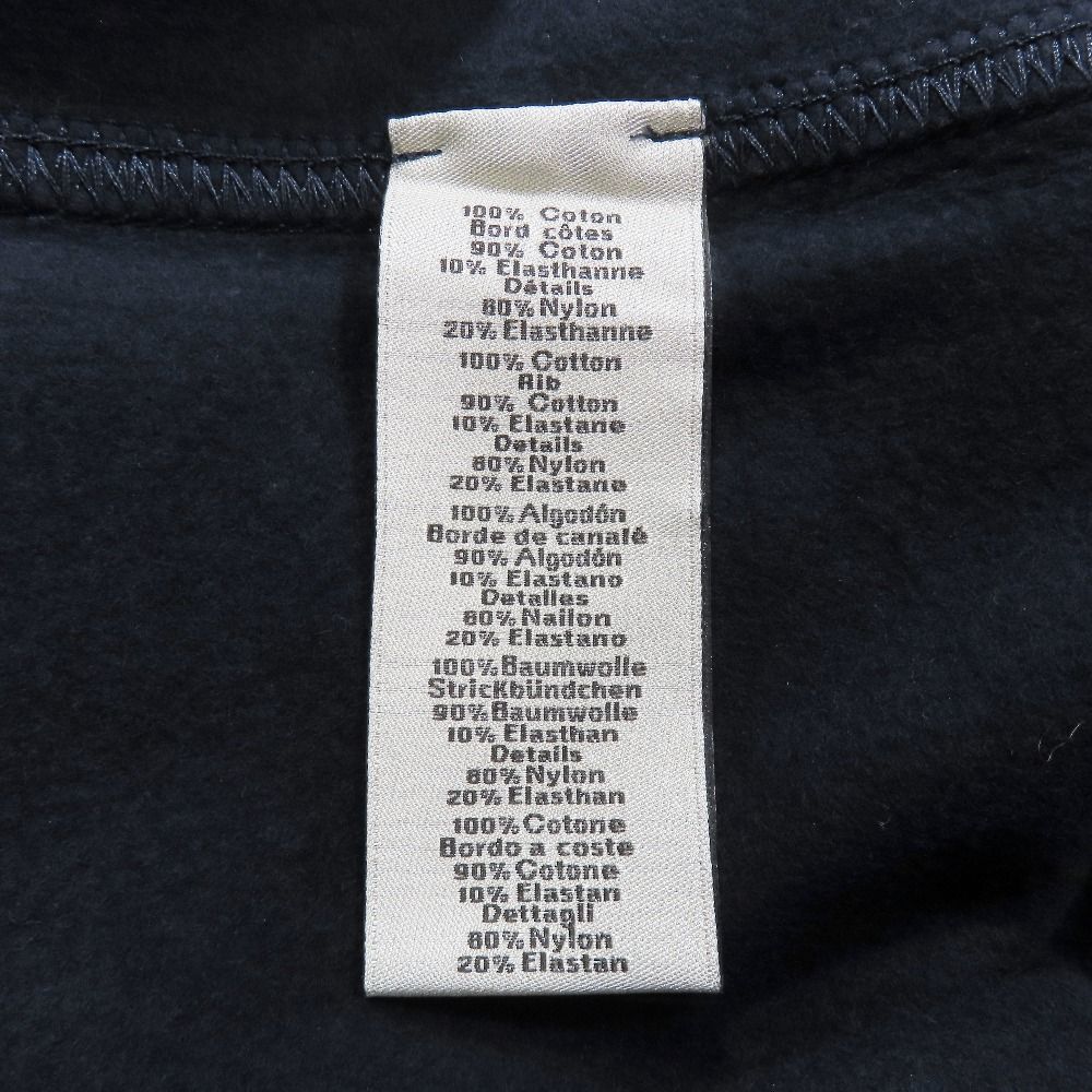 Hermes Run Sweatshirt Shirt Hline Brushed Lining Top Side Line Trainers XL Navy