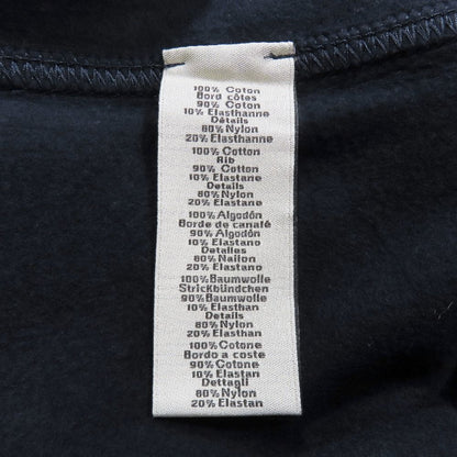 Hermes Run Sweatshirt Shirt Hline Brushed Lining Top Side Line Trainers XL Navy
