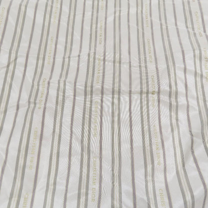 Dior Anorak Jacket Pullover Hoodie Half Zip Logo All Over Pattern Stripe 48