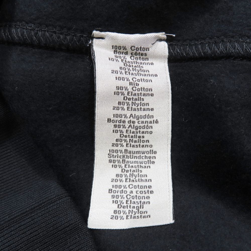 Hermes Run Sweatshirt Shirt Hline Brushed Lining Top Side Line Trainers XS Black