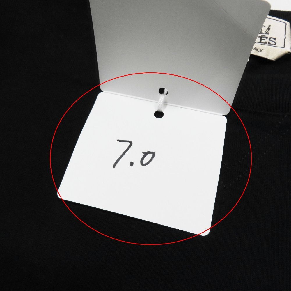 Hermes Run Sweatshirt Shirt Hline Brushed Lining Top Side Line Trainers XS Black
