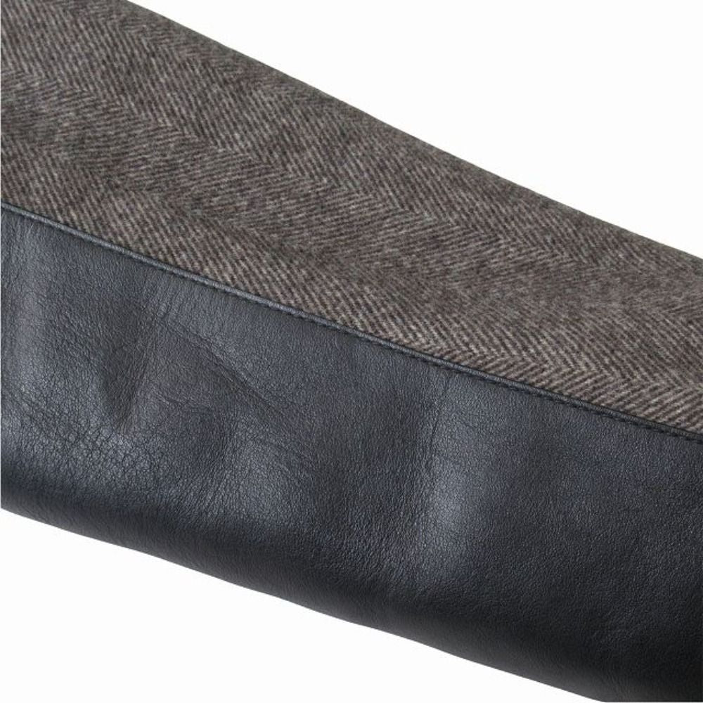 Hermes Emile Maxi Pocket Coat Virgin Wool Calfskin Archive 48 Brown