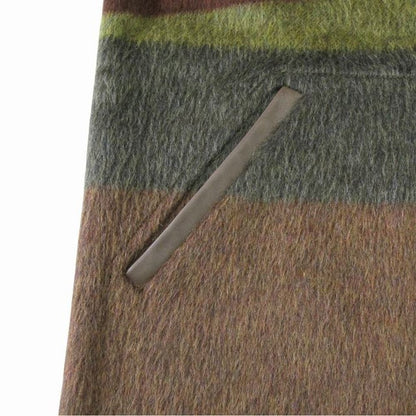 Hermes Rocabar Cashmere Mohair Long Coat Jacket Lambskin Color Archive 38 Brown