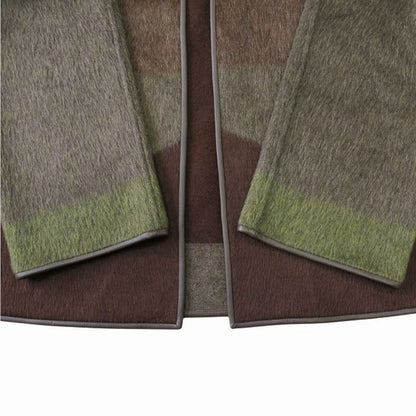 Hermes Rocabar Cashmere Mohair Long Coat Jacket Lambskin Color Archive 38 Brown
