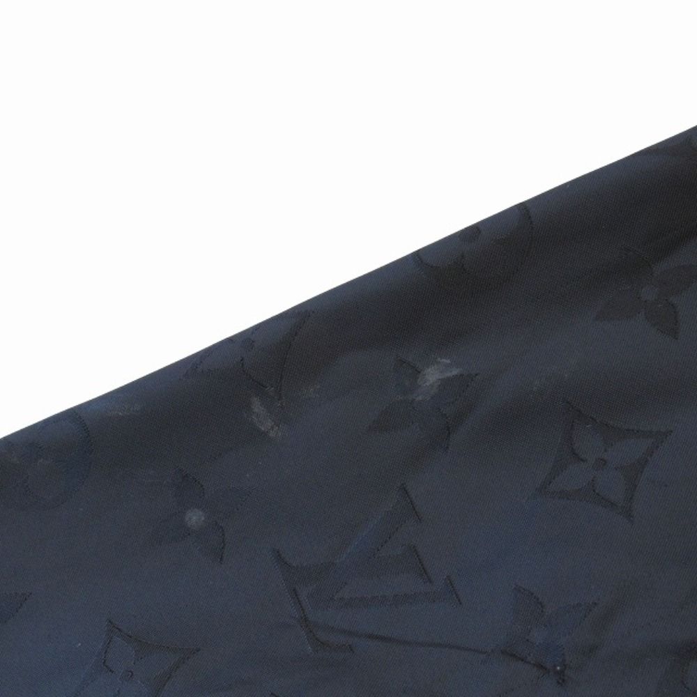 Louis Vuitton Staples Edition Reversible Monogram Nylon Jacket 50 Navy