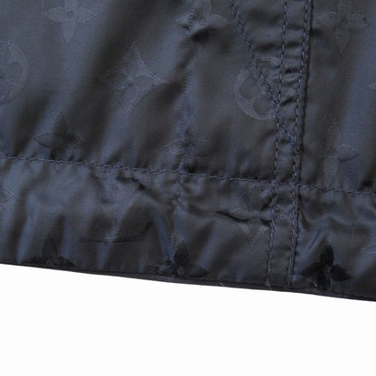 Louis Vuitton Staples Edition Reversible Monogram Nylon Jacket 50 Navy