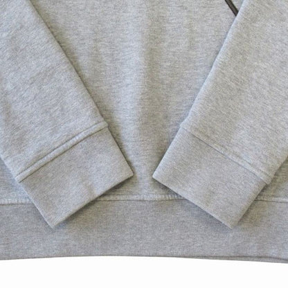 Hermes Hose Sweatshirt Trainers Top Long Sleeve Lambskin Leather S Gray