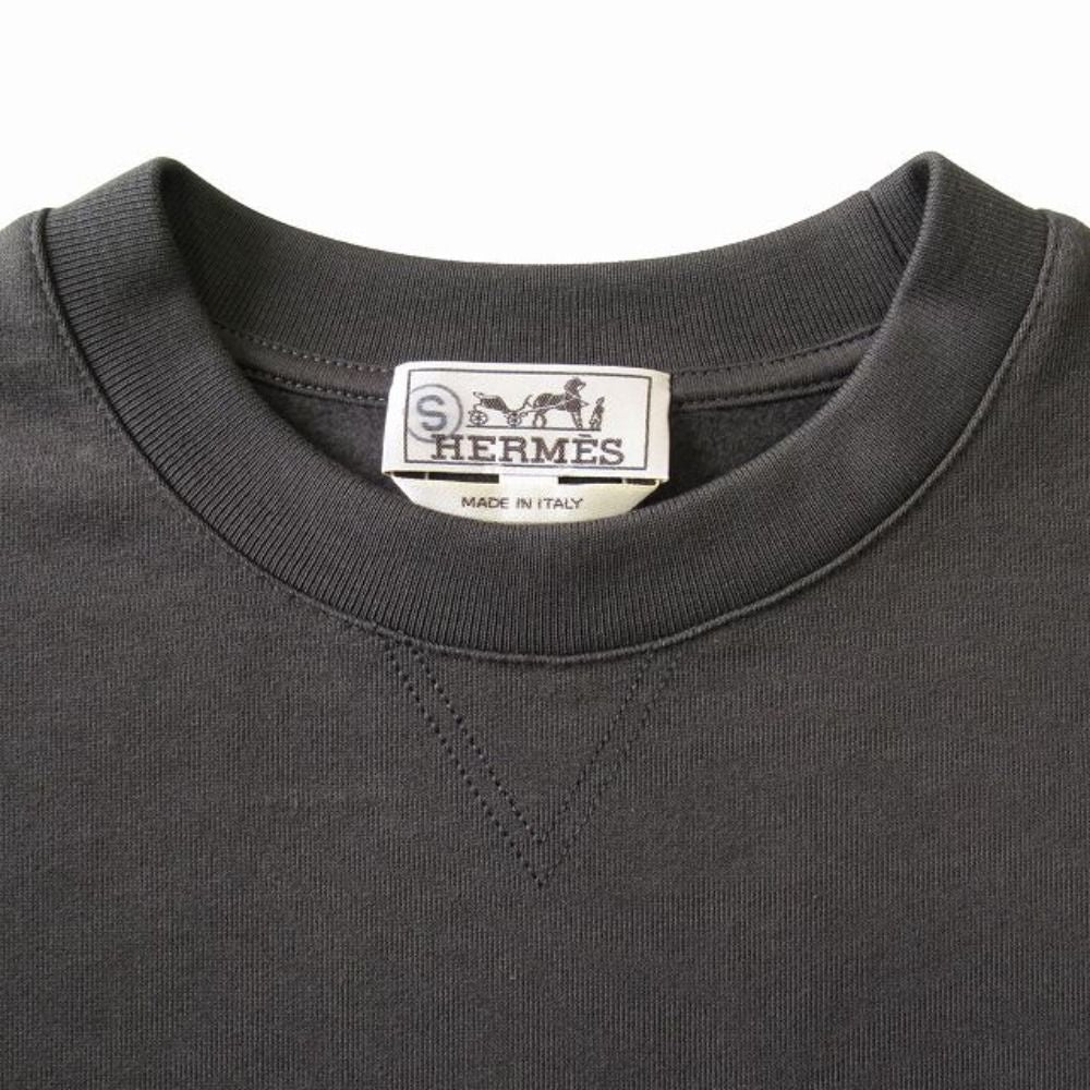 Hermes Quarter Bash Sweatshirt Shirt Trainers Top Long Sleeve Hose S Khaki