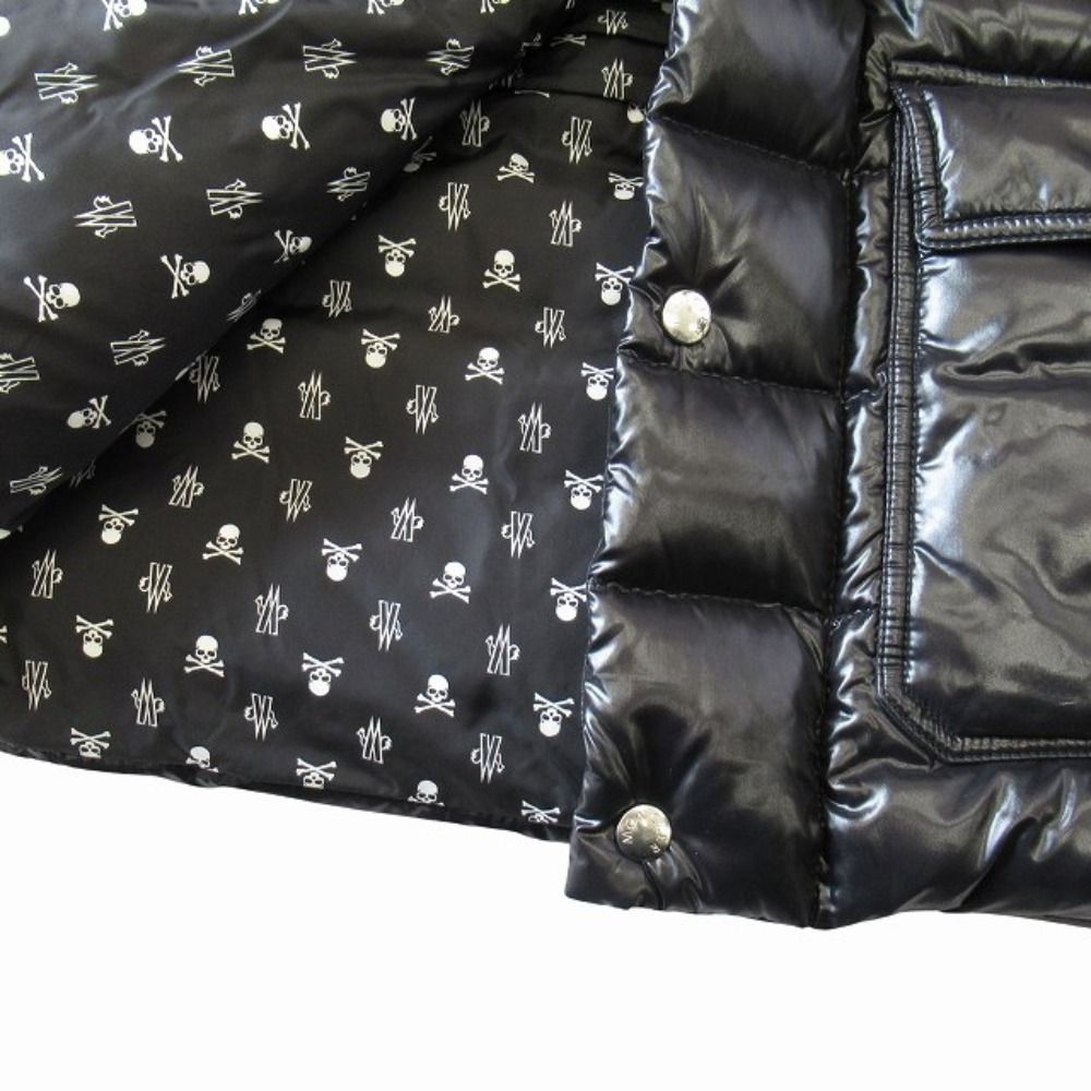 Moncler Mastermind Japan Down Jacket Neilon Laquet 0 Black