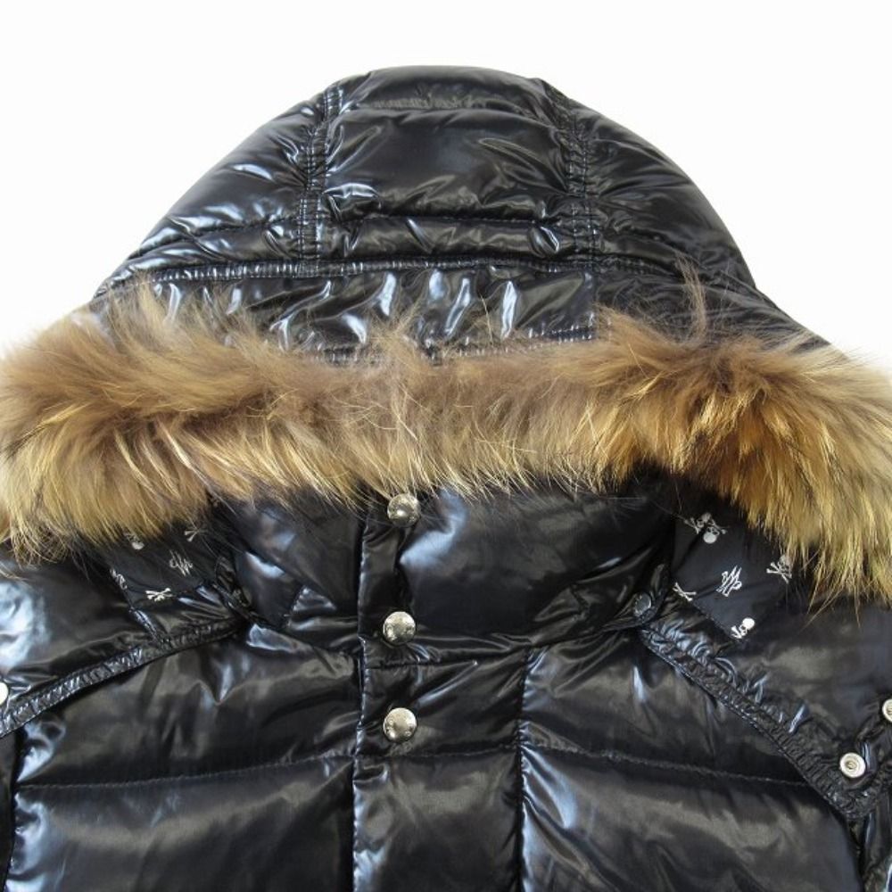 Moncler Mastermind Japan Down Jacket Neilon Laquet 0 Black