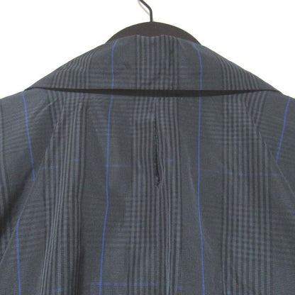 Balenciaga Plaid Oversize Chesterfield Coat 1 170 Gray