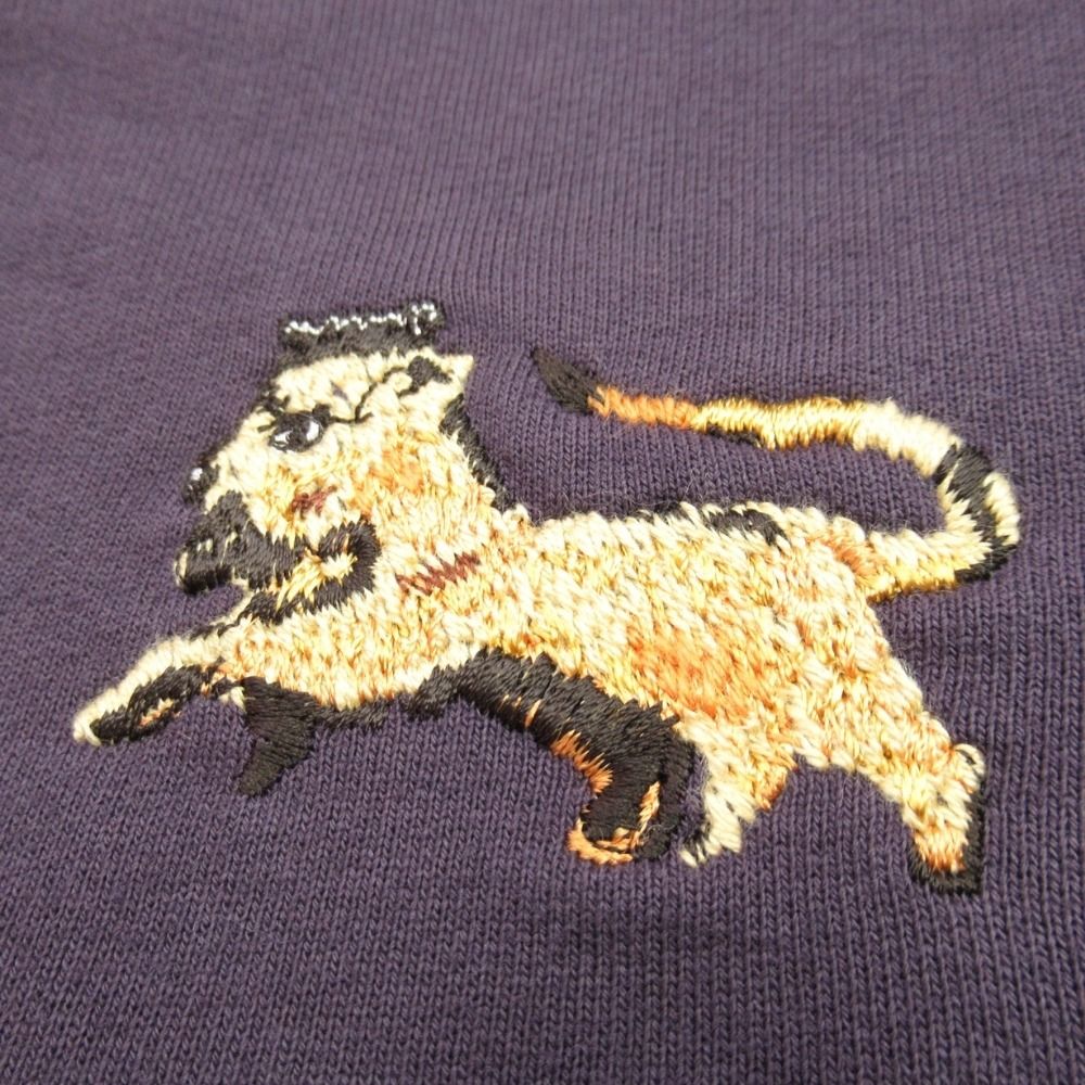 Dior Homme Peter Doig Collaboration Sweatshirt Shirt Lion Embroidery Fleece