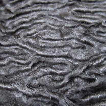 Dior Karakuru Lambskin Star Coat Fur Jacket 34 Black