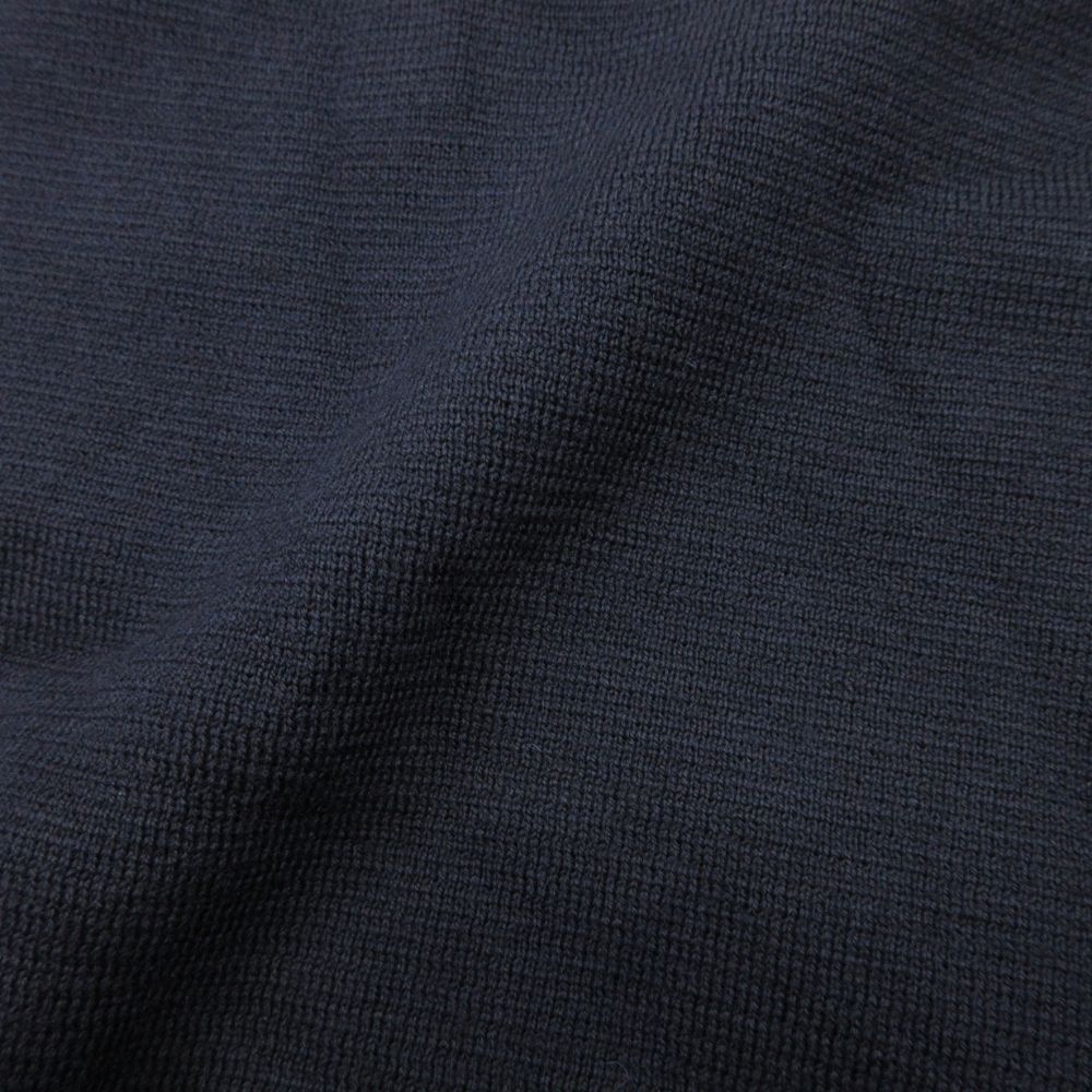 Dior Homme Oblique Kujagado Knit High Neck Sweater Long Sleeve Side Line S Navy