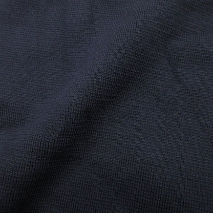 Dior Homme Oblique Kujagado Knit High Neck Sweater Long Sleeve Side Line S Navy