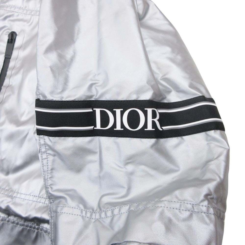 Dior Homme Descente Collaboration Capsule Collection Reversible Coat 44 Silver