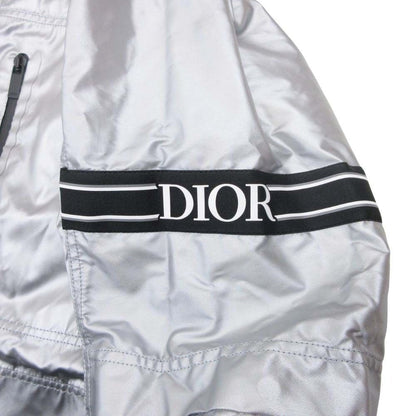 Dior Homme Descente Collaboration Capsule Collection Reversible Coat 44 Silver