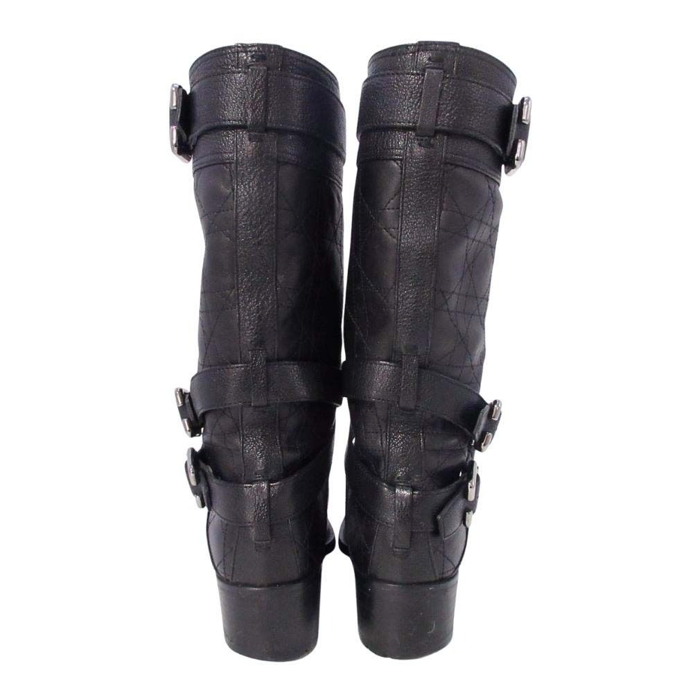 Dior Biker Cannage Low Boot Boots Black