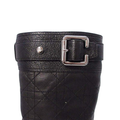 Dior Biker Cannage Low Boot Boots Black