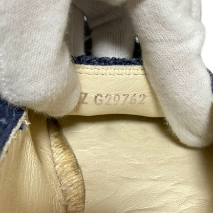 Chanel 14c CC Logo Espadrilles 35 22.5 cm Navy
