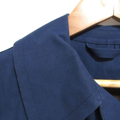 Louis Vuitton Mackintosh Lining Monogram Rubberized Coat 34 Navy