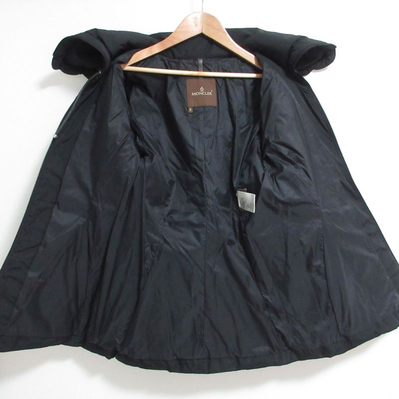 Moncler Mon Cles le Big Color Quilted Down Jacket 0 Black