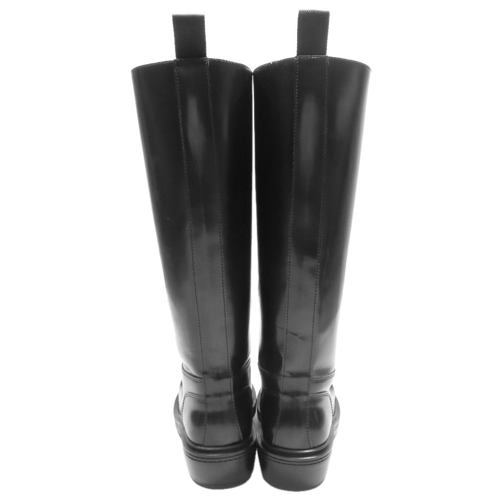 Bottega Veneta Fireman Long Boots Shoes Leather 36 Black