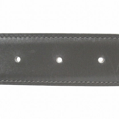 Hermes Buckle Reversible Belt Leather Constance Gold Vintage 70 cm Gray Black