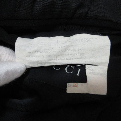 Gucci Era Gold Button Peacoat Jacket Black