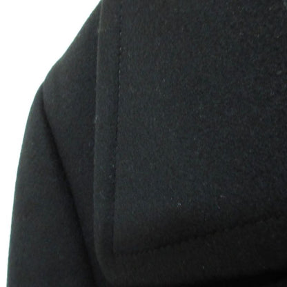 Gucci Era Gold Button Peacoat Jacket Black