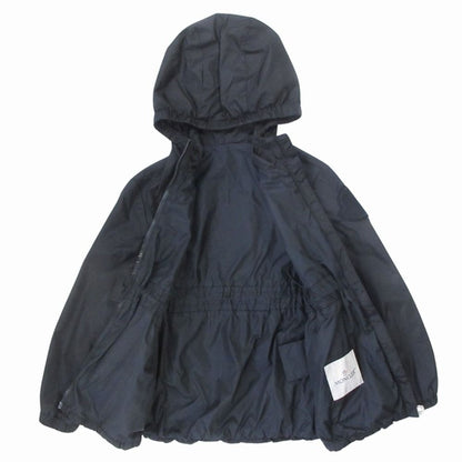 Moncler Cinabre Giubbotto Kids Frill Nylon Jacket Hood 130 cm Black