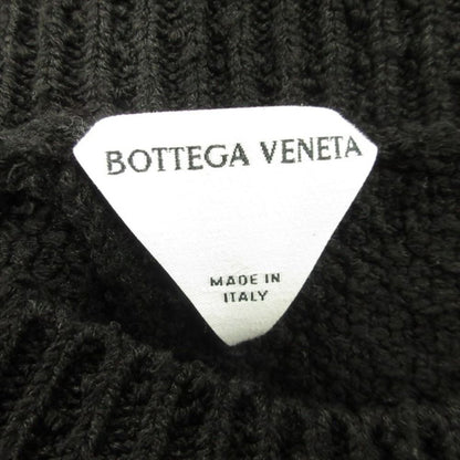 Bottega Veneta Back Open Knit Vest Sleeveless Sweater XS Black