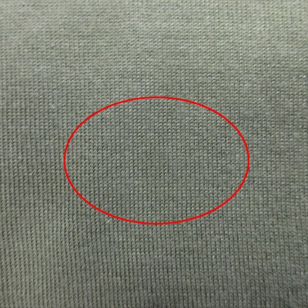 Hermes Cashmere Silk Knit Sweater Crew Neck Line M Green