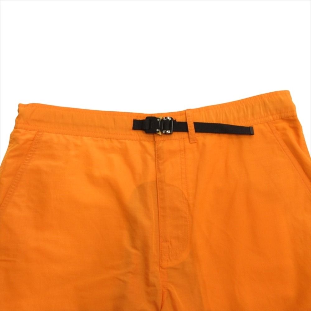 Dior Roller Buckle Co Star Bermuda Shorts Nylon Drawstring 48 Orange