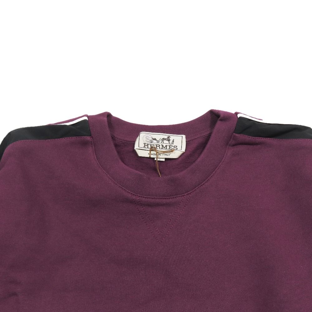 Hermes Run Sweatshirt Shirt Hline Brushed Lining Top Side Line Trainers XS