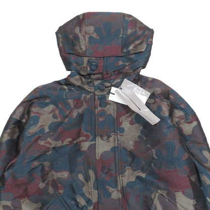 Dior Peter Doig Camouflage Anorak Hoodie 46 Multicolor