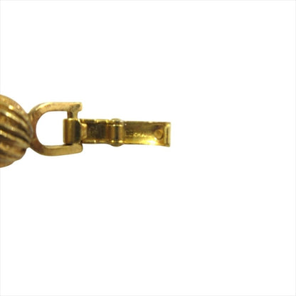Dior Twist Chain Necklace Vintage 60 cm Gold Silver